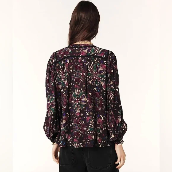 ba&sh Faizae Long-Sleeved Blouse - Picture 3 of 11